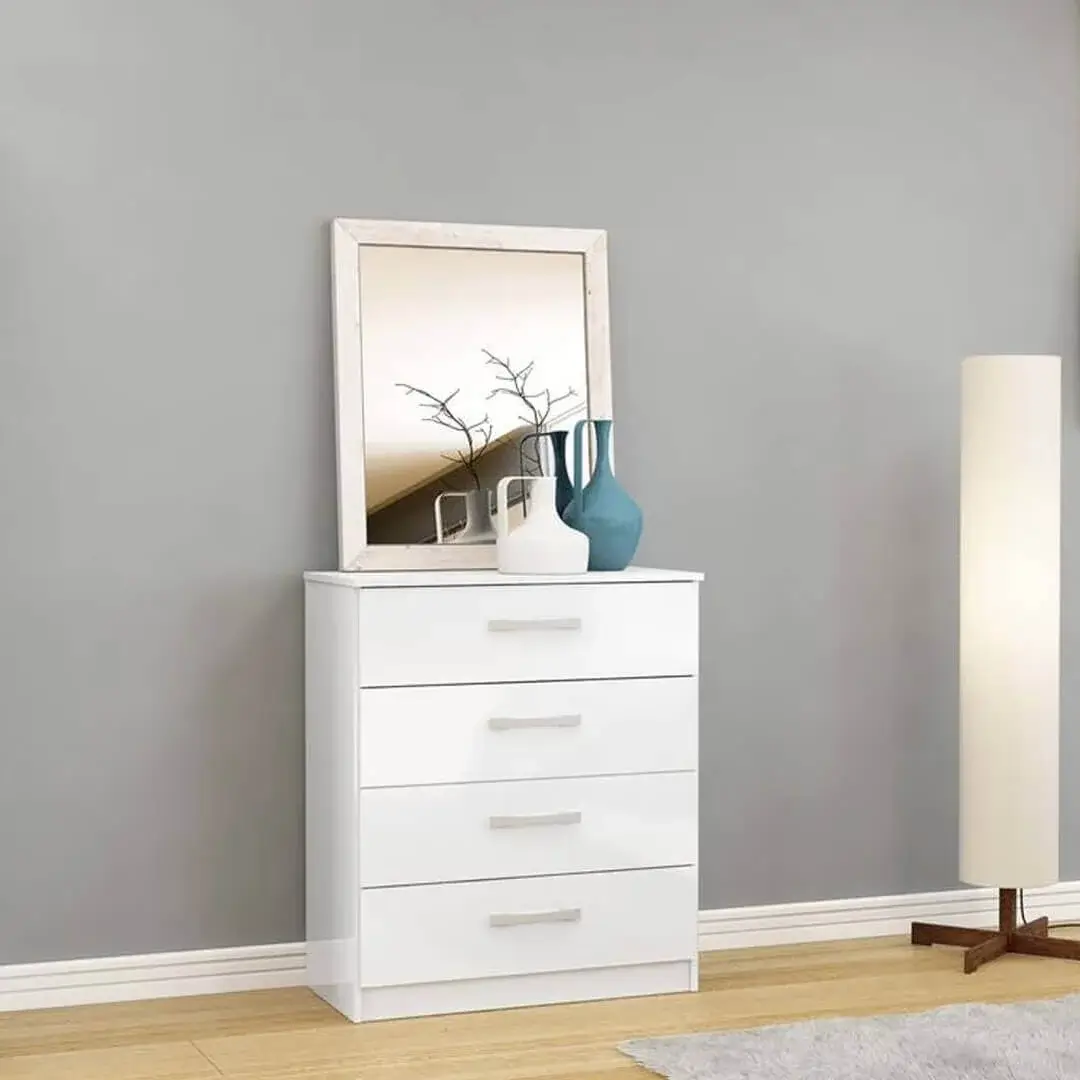 Alina Chest Of Drawers White