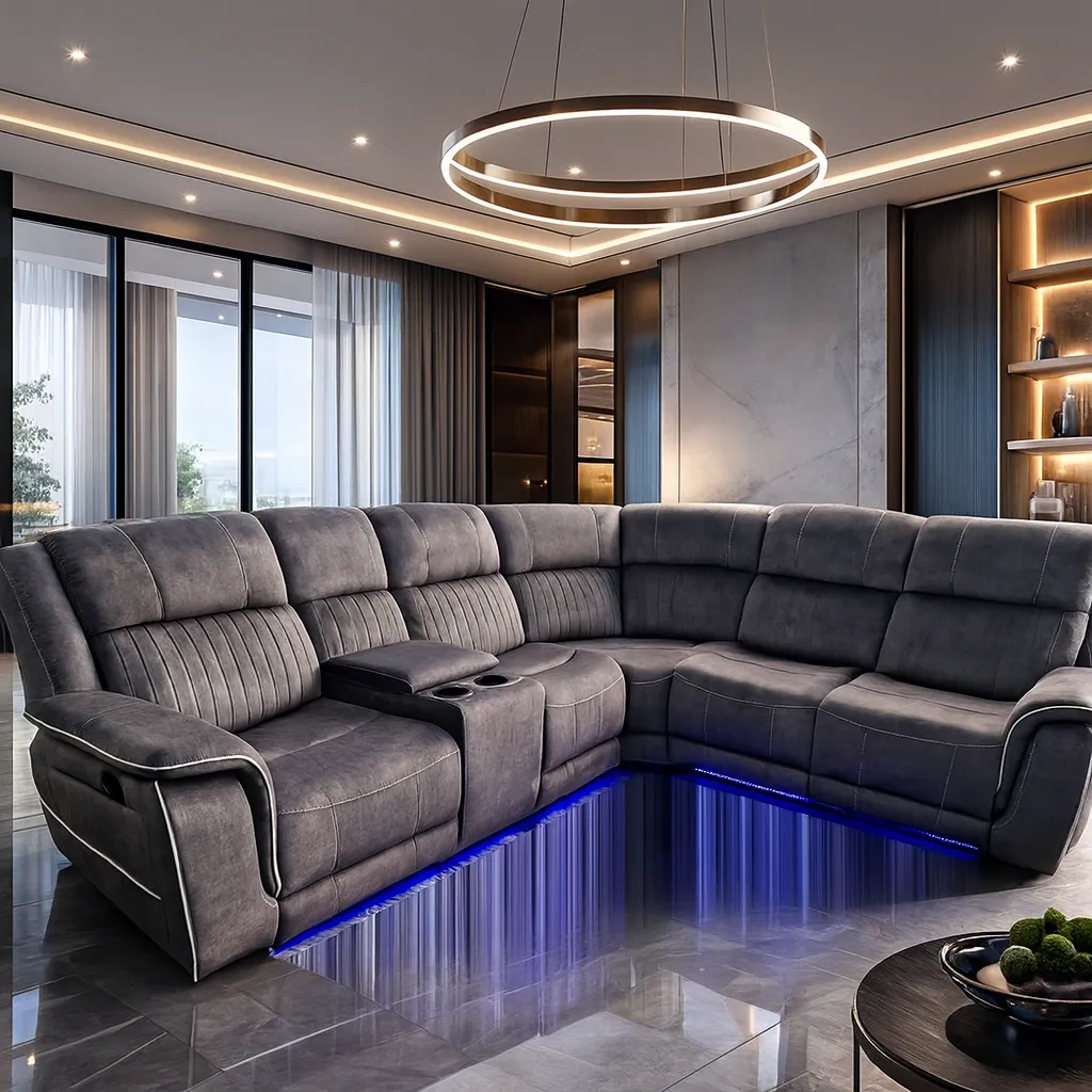 Hannah Fabric Corner Sofa – Single, 2-Seater, 3-Seater & Corner | Tender Sleep - Image 1