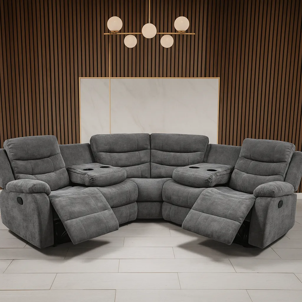 Sorrento Fabric Recliner – Single, 2-Seater, 3-Seater & Corner | Tender Sleep - Image 1