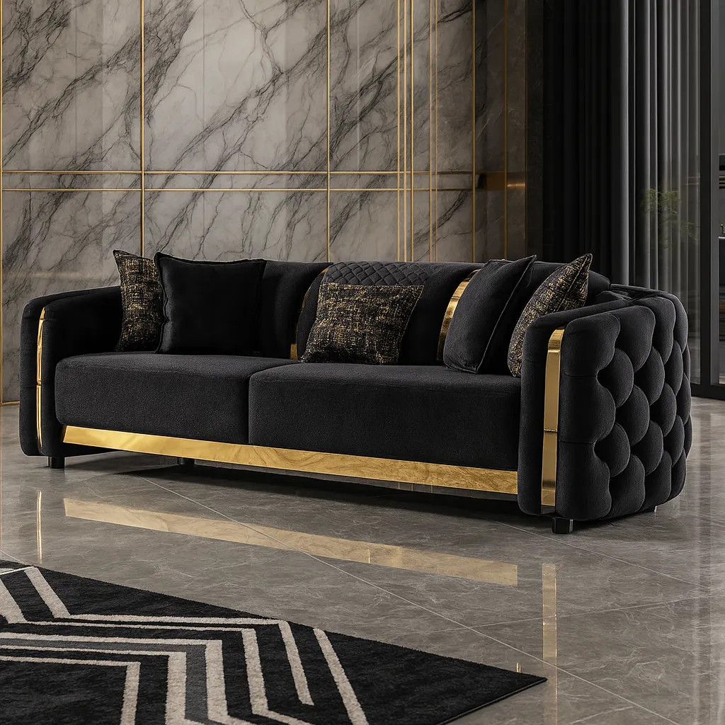 Toronto Leather Sofa Set – Single, 2 Seater & 3 Seater Sofa  | Tender Sleep - Image 1