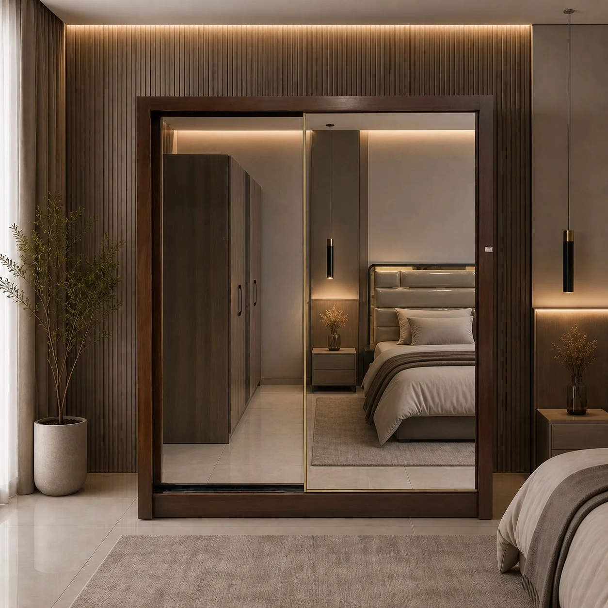 160cm Wide Wardrobe - Image 1