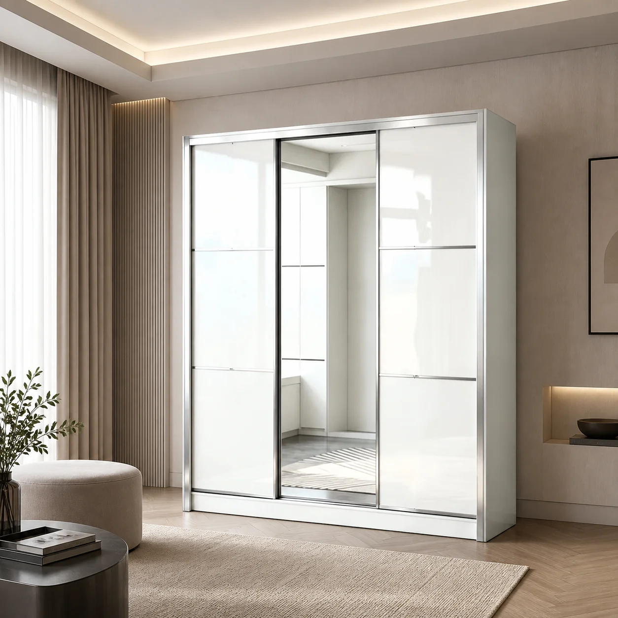 200cm Wide Wardrobe - Image 1