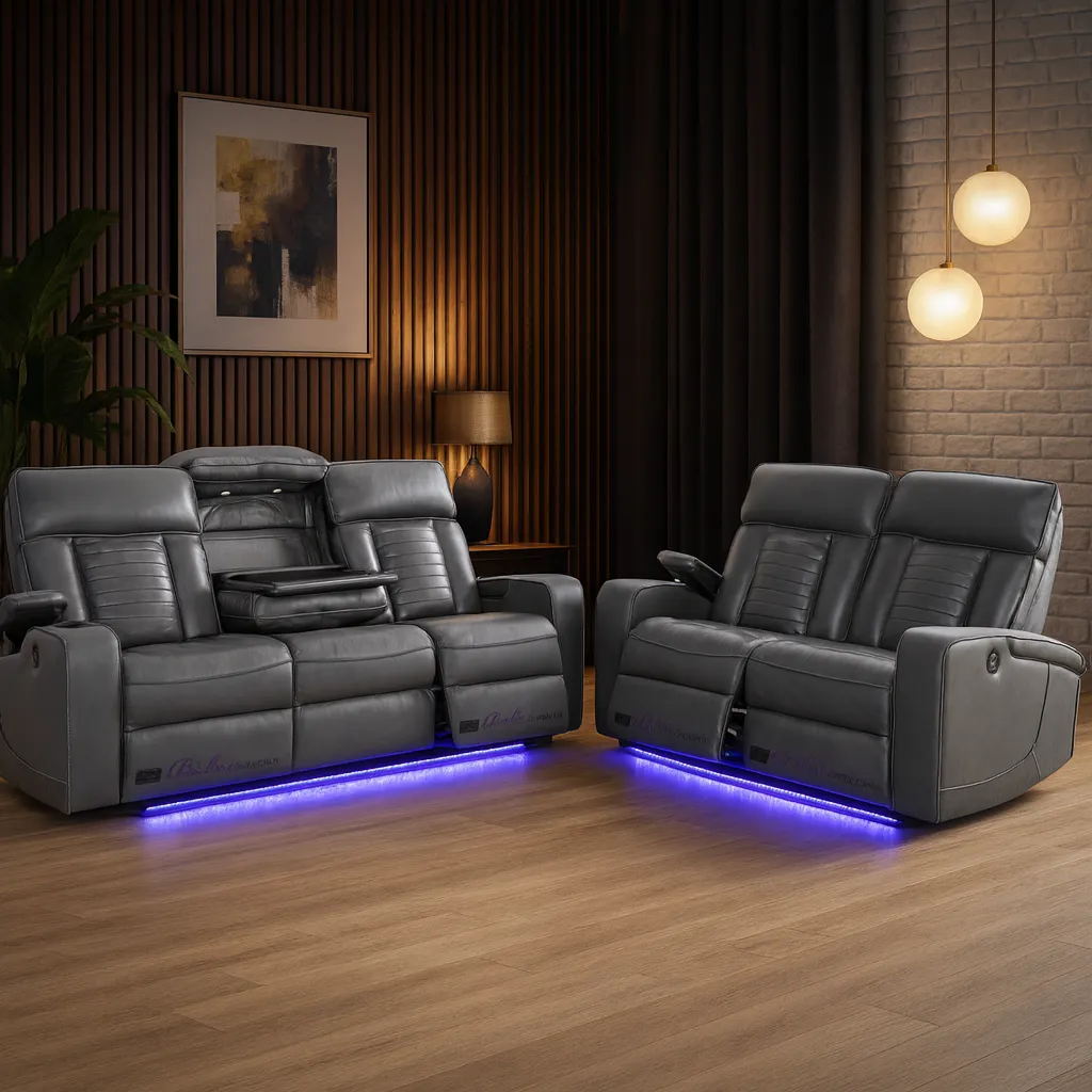 Tuscany Leather Recliner Sofa – Single, 2 Seater & 3 Seater Sofa | Tender Sleep - Image 1